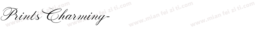 Prints Charming字体转换